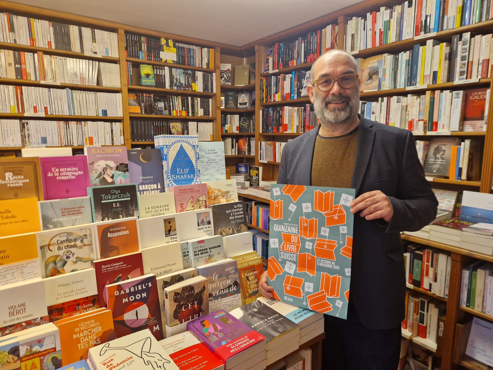 Le livre suisse est en valeur durant 15 jours, notamment à Vevey